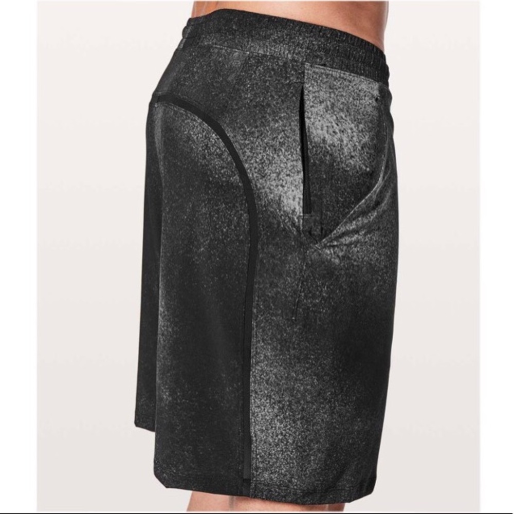 COPY - Lululemon Mens Pace Breaker Out Of Mind Liner 9" Ocean Spray Ice Grey Bl…